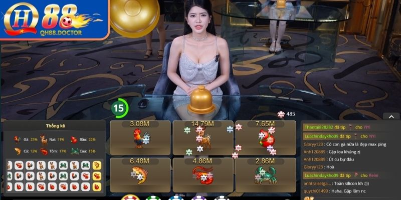 Tổng quan game Bầu cua QH88