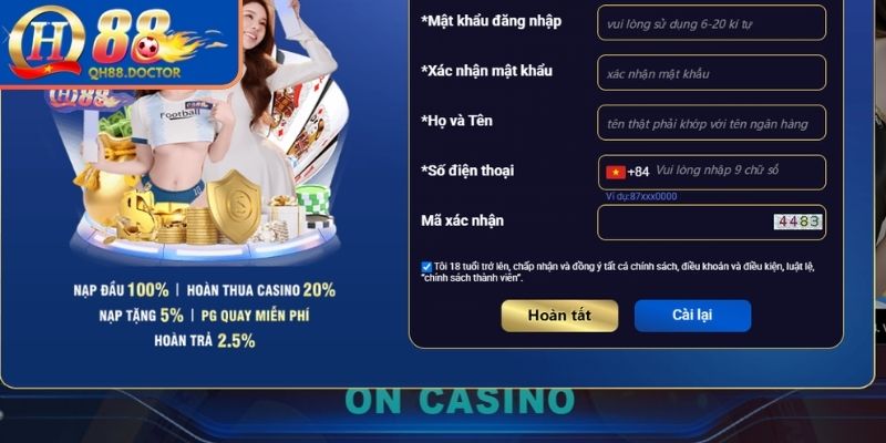 Đăng Ký qh88 1 Điều kiện để đăng ký QH88