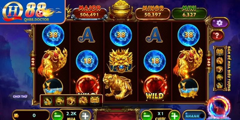 Chiến lược chinh phục kho báu tứ linh QH88