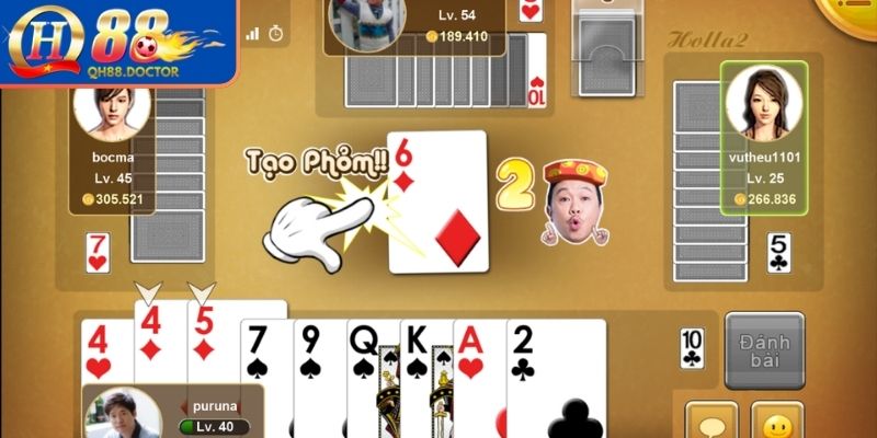 Phỏm QH88 – Khám Phá Game Bài Chiến Thuật Đỉnh Cao 1 Tổng quan game Phỏm QH88