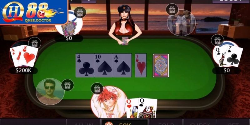 Poker QH88 – Trải Nghiệm Game Tư Duy Và Chiến Thuật Đỉnh Cao 2 Luật chơi Poker QH88 chi tiết và chuẩn xác