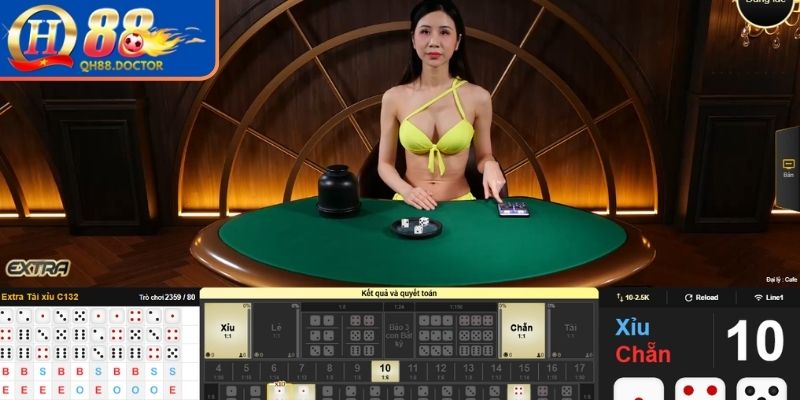 Trải nghiệm Tài xỉu trực tiếp