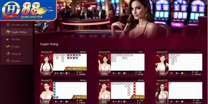 Kho trò chơi đa dạng