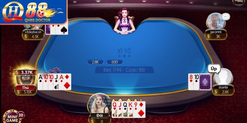 Tổng quan về trò chơi xì tố